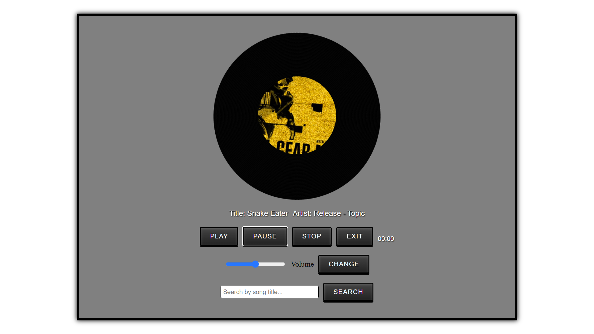 Record Player Screenshot
